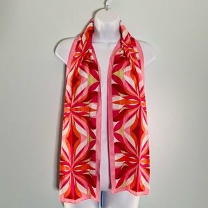 Pink & orange scarf